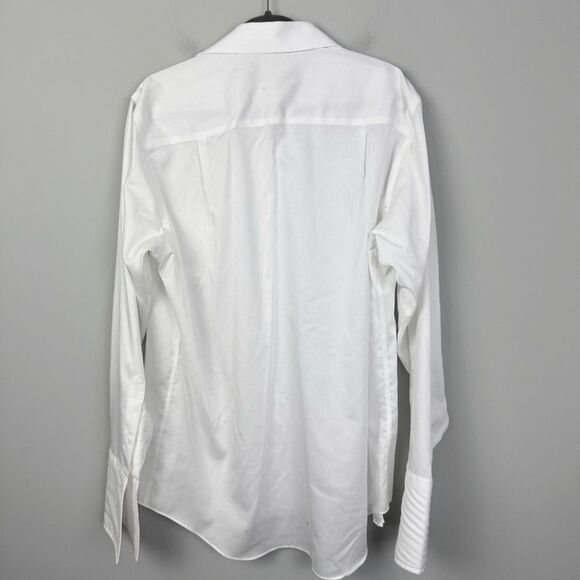 DONALD TRUMP SIGNATURE COLLECTION | Classic White Men's Dress Shirt 16/34-35 - Picture 9 of 9